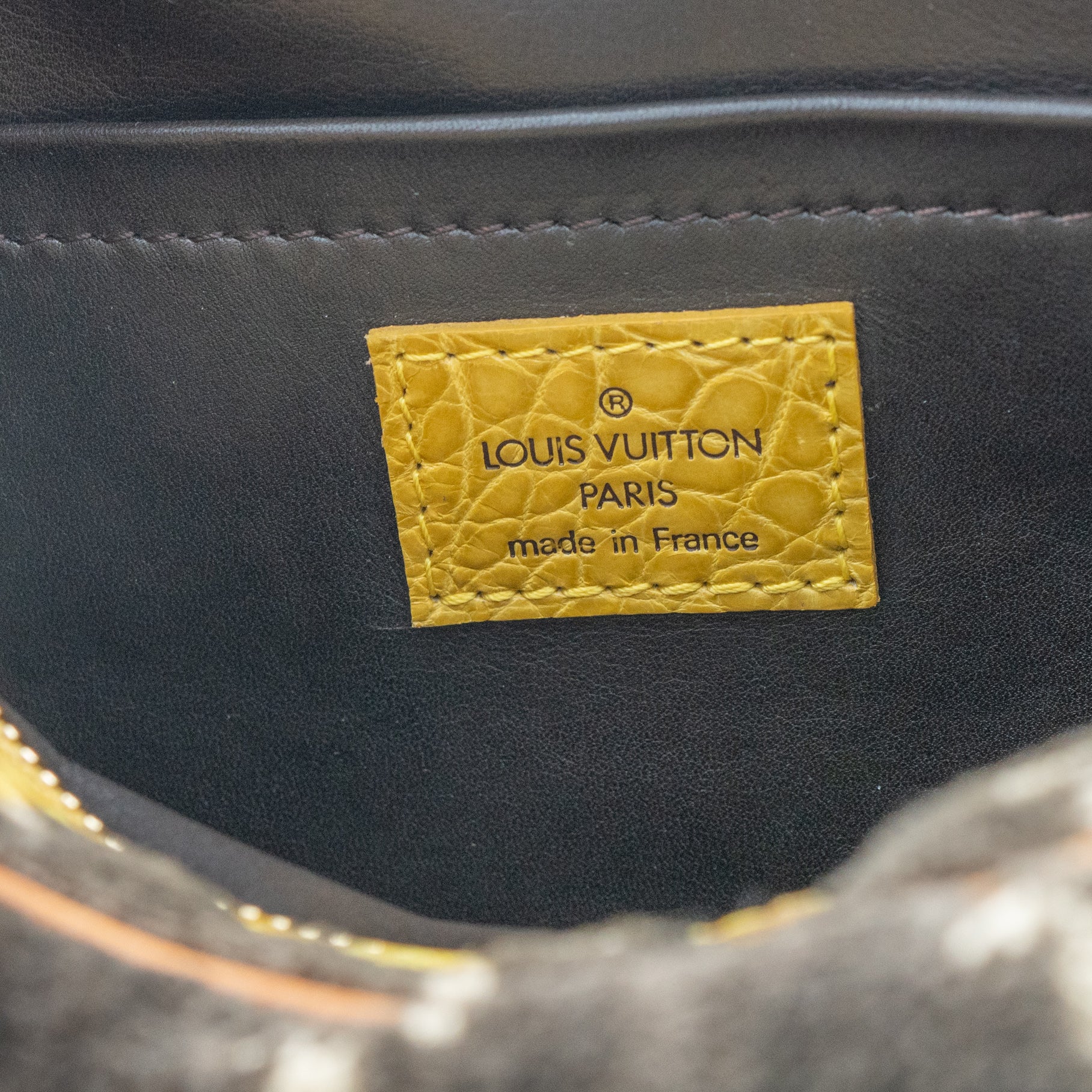 Trompe l'œil velvet handbag Louis Vuitton Brown in Velvet - 8055948