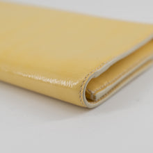 Load image into Gallery viewer, Yves Saint Laurent yellow leather clutch TWS pop
