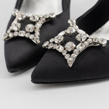 Load image into Gallery viewer, Roger vivier crystal black high heels
