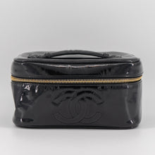 Load image into Gallery viewer, CHANEL patent leather vanity bag
