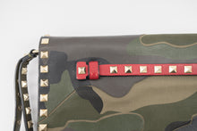 Load image into Gallery viewer, Valentino Bag Rockstud Camouflage Clutch
