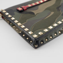 Load image into Gallery viewer, Valentino Bag Rockstud Camouflage Clutch
