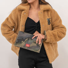 Load image into Gallery viewer, Burberry monogram motif fleece jacket
