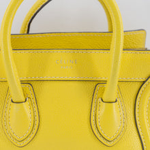 Load image into Gallery viewer, CELINE Leather Nano Luggage Tote

