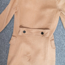 Load image into Gallery viewer, Burberry Camel hair Draped Front Coat
