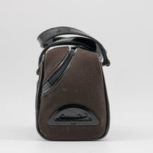 Load image into Gallery viewer, Christian Dior mini brown canvas handbag
