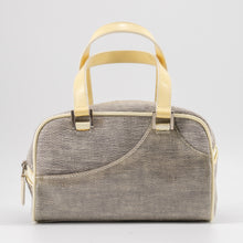 Load image into Gallery viewer, Christian Dior mini grey canvas handbag TSW pop
