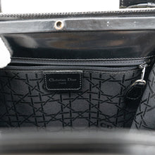 Load image into Gallery viewer, Christian Dior Vintage cream and black handbag with circular handles
