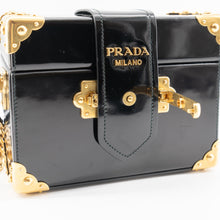 Load image into Gallery viewer, Prada Cahier Patent Leather Shoulder Bag
