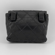 Load image into Gallery viewer, Chanel Black Gold Bag Bum bag Belt
