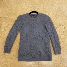 Load image into Gallery viewer, MCQ by Alexander McQueen Grey Wool Cardigan TWS
