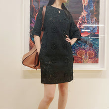 Load image into Gallery viewer, Chloe black laced dress TWS pop
