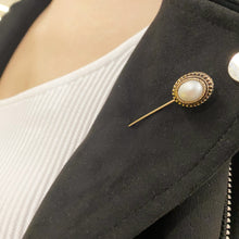 Load image into Gallery viewer, Pin pearl brooch TWS
