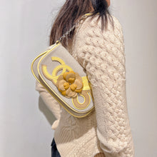 Load image into Gallery viewer, Chanel Vintage Camellia Coco Mark Shoulder Bag
