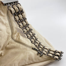 Load image into Gallery viewer, Chanel lambskin rock and chain hobo
