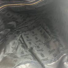 Load image into Gallery viewer, Gucci Black&amp; Gold Patent Leather Hysteria Tote
