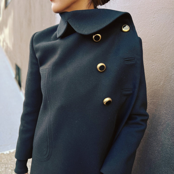 Balenciaga wool coat