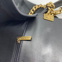 Load image into Gallery viewer, Chanel glazed leather le boy flap bag
