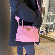 Load image into Gallery viewer, Prada pink monogrome tote saffiano
