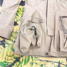 Load image into Gallery viewer, Marrine Serre Multi Pocket Beige Jacket
