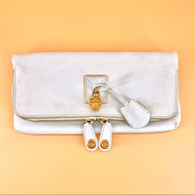 Load image into Gallery viewer, ALEXANDER MCQUEEN leather clutch bag
