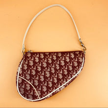 Load image into Gallery viewer, Christian Dior Diorissimo Mini Saddle Bag
