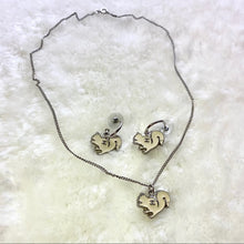 Load image into Gallery viewer, CHANEL earrings &amp; necklace set
