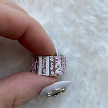 Load image into Gallery viewer, Dior pink logo ring
