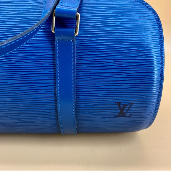 Louis Vuitton Red Epi Leather Soufflot Papillon Bag 857663