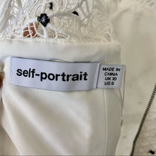 Load image into Gallery viewer, SELF-PORTRAIT White lace dress
