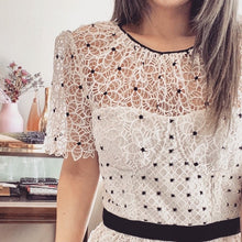 Load image into Gallery viewer, SELF-PORTRAIT White lace dress
