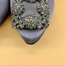Load image into Gallery viewer, MANOLO BLAHNIK crystal high heels
