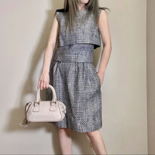 Load image into Gallery viewer, CHANEL grey dress

