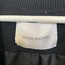 Load image into Gallery viewer, PIERRE BALMAIN leather wool bomber jacket

