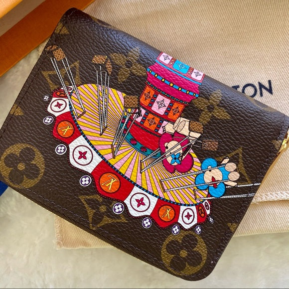 LOUIS VUITTON Japanese edition zippy coin purse