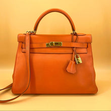 Load image into Gallery viewer, HERMES KELLY32 leather shoulder bag
