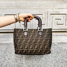 Load image into Gallery viewer, FENDI Vintage Zucca FF Tote TWS
