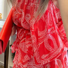 Load image into Gallery viewer, CHANEL red Cotton dress
