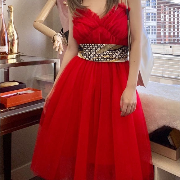 MSGM red dress Tws POP – Sheer Room