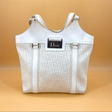 Load image into Gallery viewer, DIOR diorissimo street chic downtown cream canvas Tote
