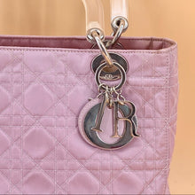 Load image into Gallery viewer, Lady Dior pink cloth bag
