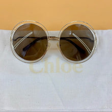 Load image into Gallery viewer, CHLOE 62mm Gradient Round Sunglasses
