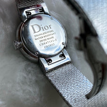 Load image into Gallery viewer, La D de Dior Satine diamond watch
