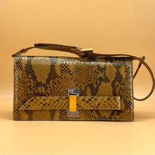 Load image into Gallery viewer, FENDI vintage snake skin Shoulder bag

