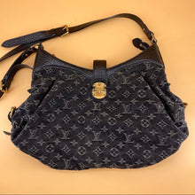 Load image into Gallery viewer, LOUIS VUITTON Denim Mahina XS Black
