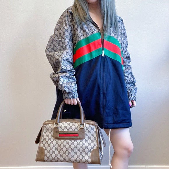 GUCCI Multicolor Oversized Technical Track Jacket