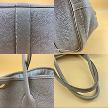 Load image into Gallery viewer, HERMES Garden Party 36 Etoupe leather bag
