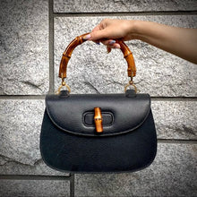 Load image into Gallery viewer, GUCCI Bamboo Top two-way leather bag
