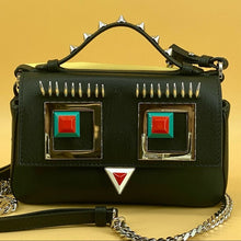 Load image into Gallery viewer, Fendi double bag monster baguette two-way bag
