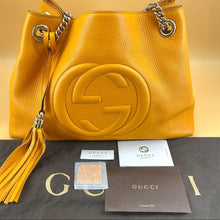 Load image into Gallery viewer, GUCCI Soho two-way leather bag

